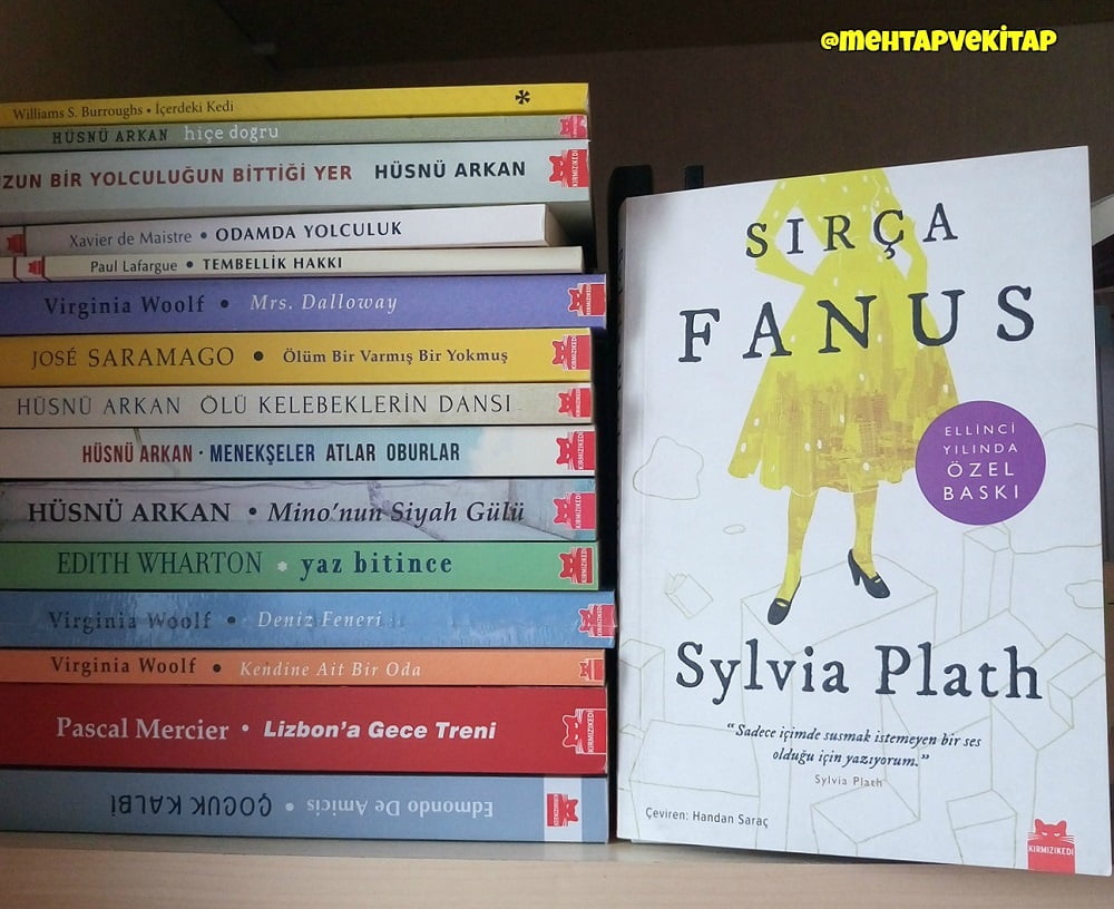 Sırça Fanus kitap önerisi yazar: Sylvia Plath
