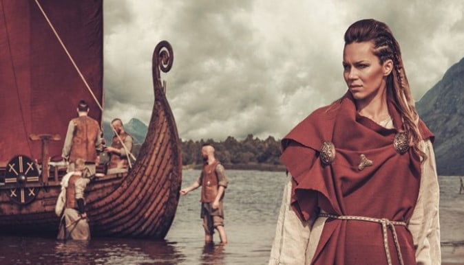 Bir Viking kadını 