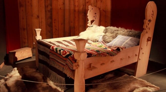 Bir Viking yatağı