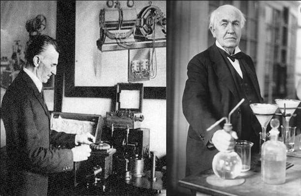 Thomas Edison ve Nikola Tesla