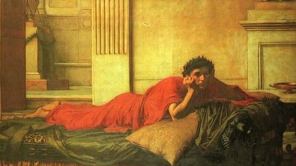 İmparator Nero'nun annesinin öldürülmesinden sonra pişmanlığı 