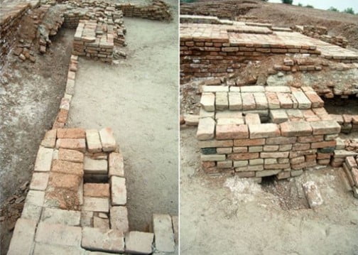Indus Vadisi Uygarlığının alaturka tip tuvaleti