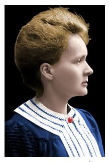 1903'te Marie Curie - Nobel Ödülü fotoğrafı.