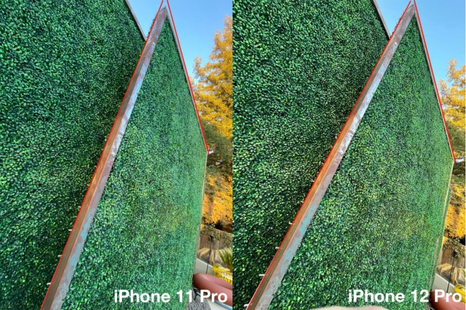 iPhone 11 Pro ve iPhone 12 Pro kamera karşılaştırılması