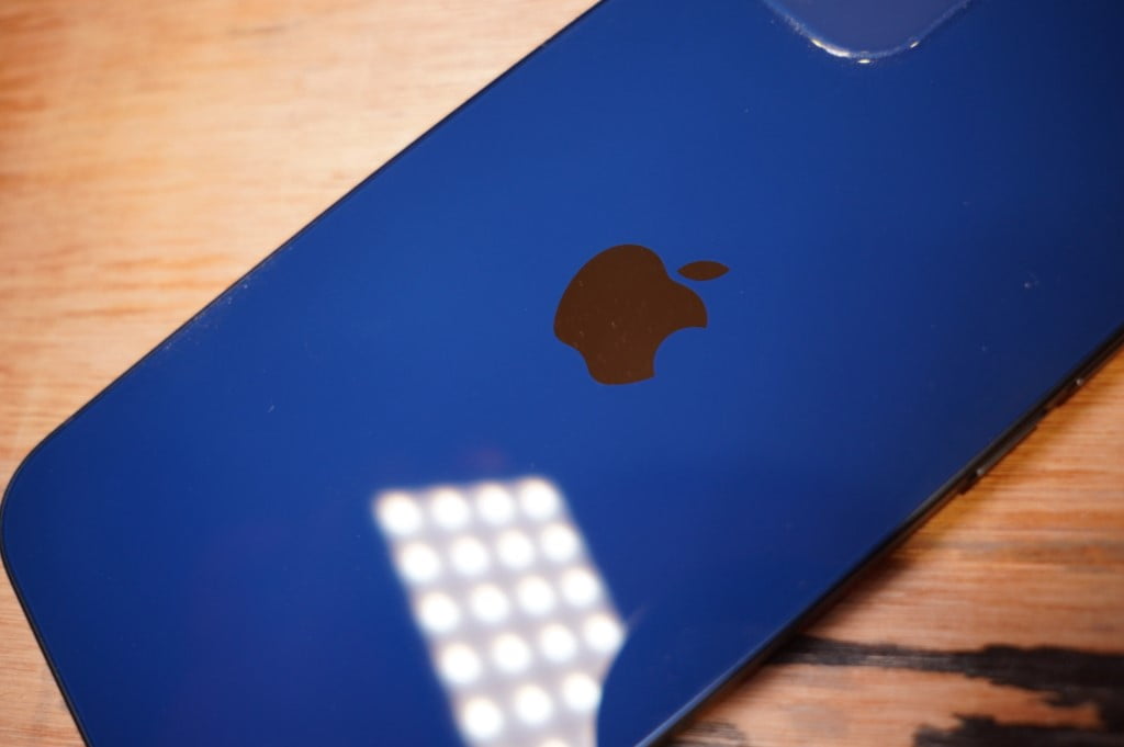 iphone 12 blue back