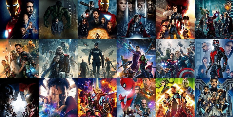 Sırayla Marvel Filmleri