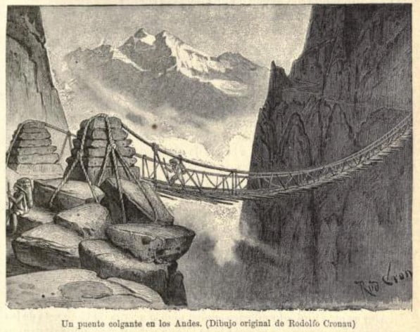 İnka halat köprüsü