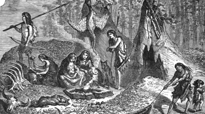 Shell Hound İnsanları veya Kitchen-Middeners, geç Mezolitik ve erken Neolitik dönemin avcı-toplayıcılarıydı. Adlarını, geride bıraktıkları kabuklardan ve diğer mutfak kalıntılarından alıyorlar.
