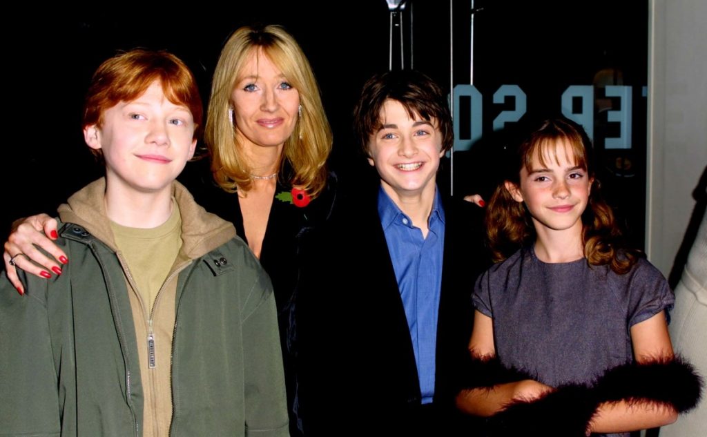 JK Rowling ve Harry Potter Oyuncuları