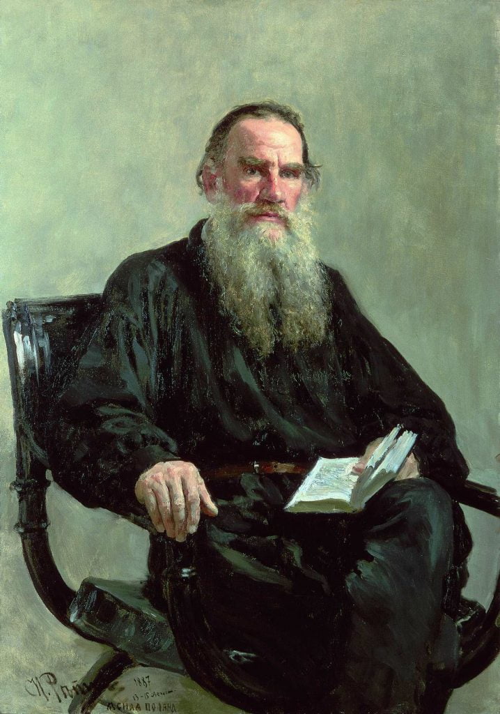 Tolstoy portresi.