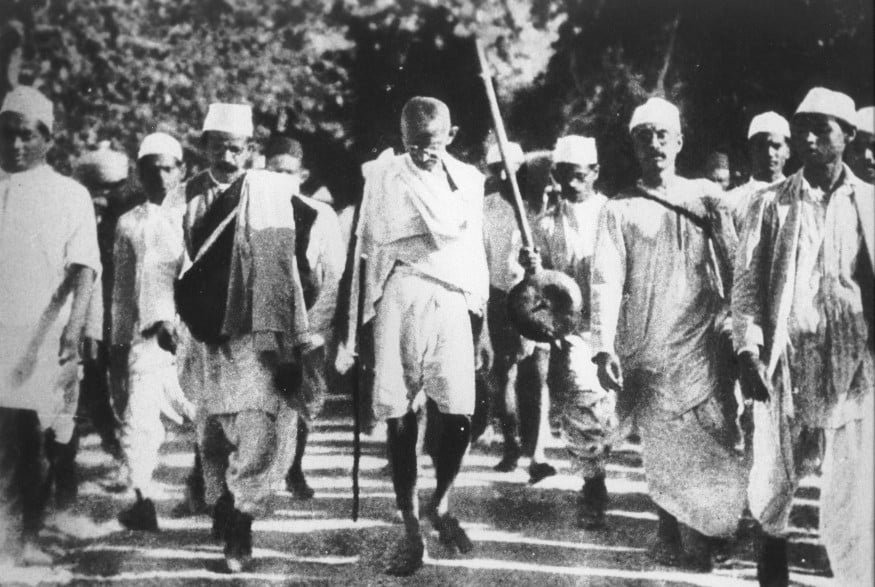 Mahatma Gandhi İlk Satyagraha Gezisinde