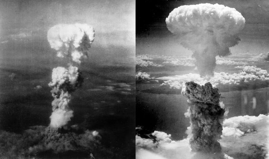 Bulut, Hiroshiman ve Nagazaki'de 1945'te fırlatılan atom bombalarının bıraktığı dumanlar