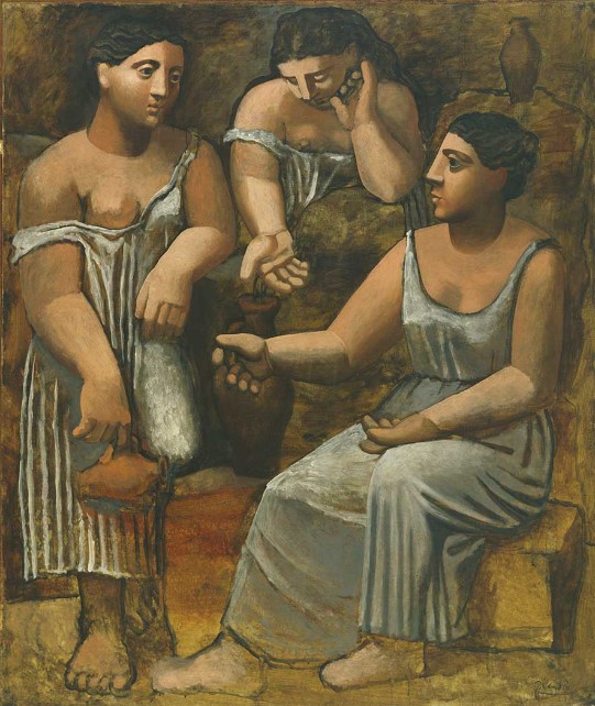 Pablo Picasso - Çeşme Başında üç Kadın