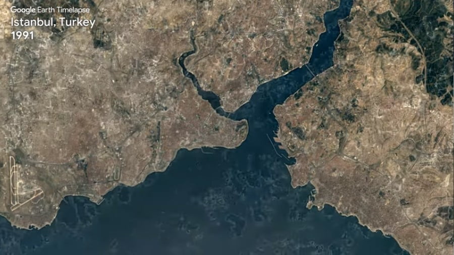 Google Earth Şimdi Size Son 37 Yılda İklim Değişikliğinin Sonuçlarını Gösteriyor. 