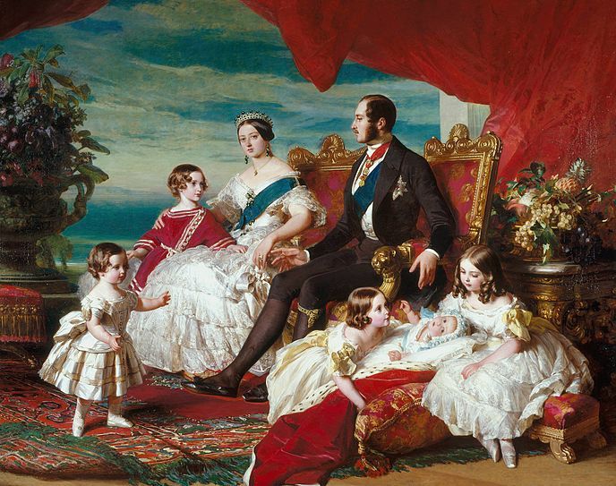 Kraliçe Viktoria ve ailesi