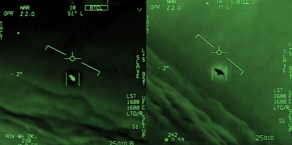 Yayınlanan ABD Donanması Küresel UFO Görüntüleri