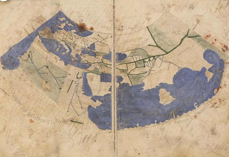 Ptolemy’nin Dünya Haritası (MS 150)