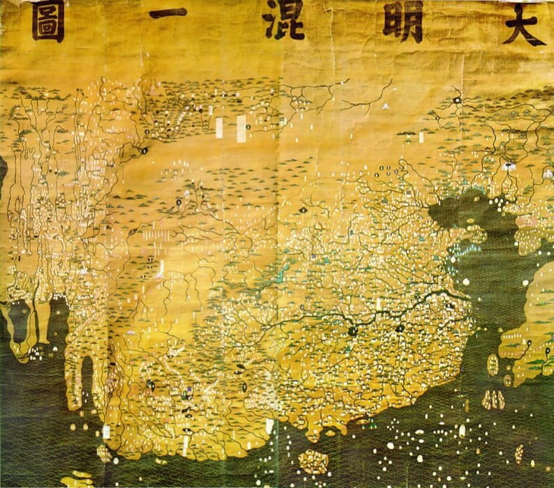 Da Ming Hunyi Tu (1389)