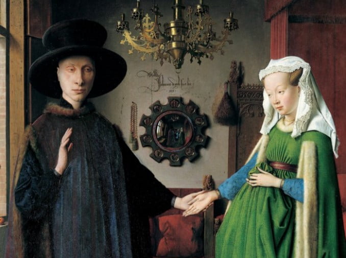 Jan Van Eyck Tarafından Çizilen The Arnolfini Tablosu
