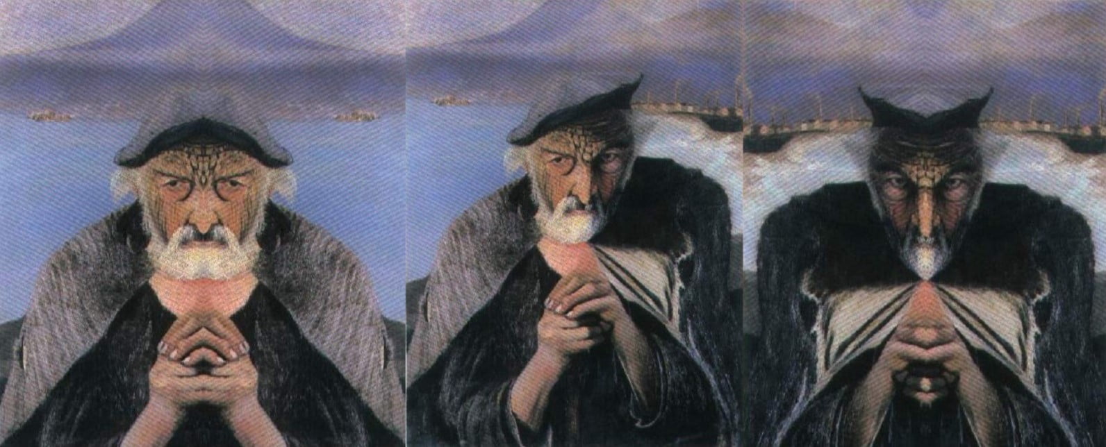 Tivadar Csontvary Kosztka Tarafından Çizilen The Old Fisherman – Tablo İçindeki İlüzyon