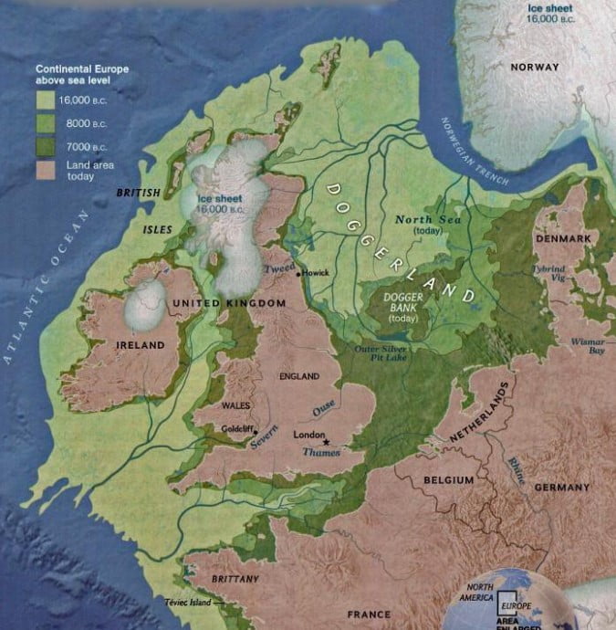 Doggerland - Gerçek Atlantis 9000 Yıl Önce Battι.