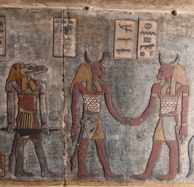 Antik Mısır tapınağında tamamlanmış astroloji tasviri bulundu