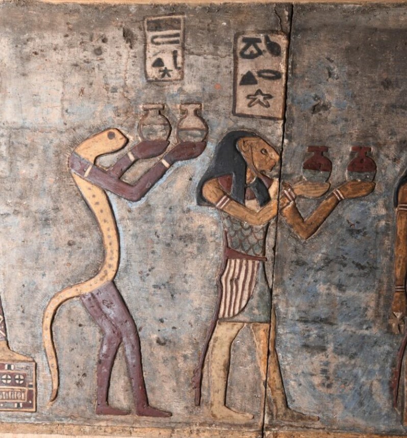 Antik Mısır tapınağında tamamlanmış astroloji tasviri bulundu